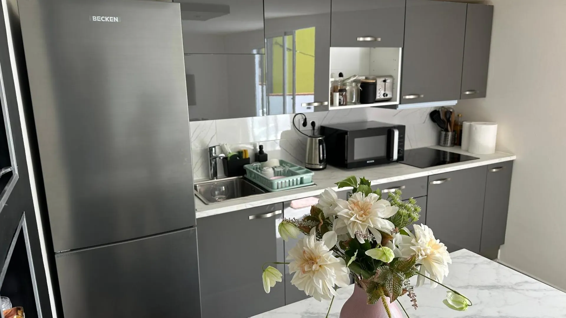 New Modern Apartment, Scandinavian Style, Ocean View, Huge Terrace إيكود ذي لوس فينوس إسبانيا